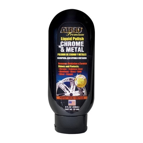 LIQUIDE À POLIR PREMIUM CHROME ET MÉTAUX-CP-880